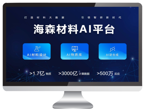 引領材料研發(fā)新紀元 —— 海森材料AI平臺